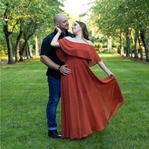 Baltic Born Spice Victoria Off Shoulder Maxi Dress